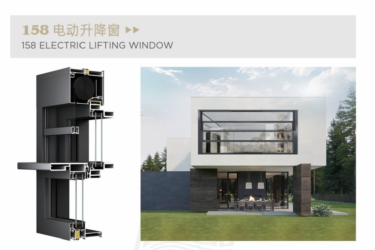 Electric Lifting Window​\Power Window\Automatic Windows\Aluminum Windows Prices